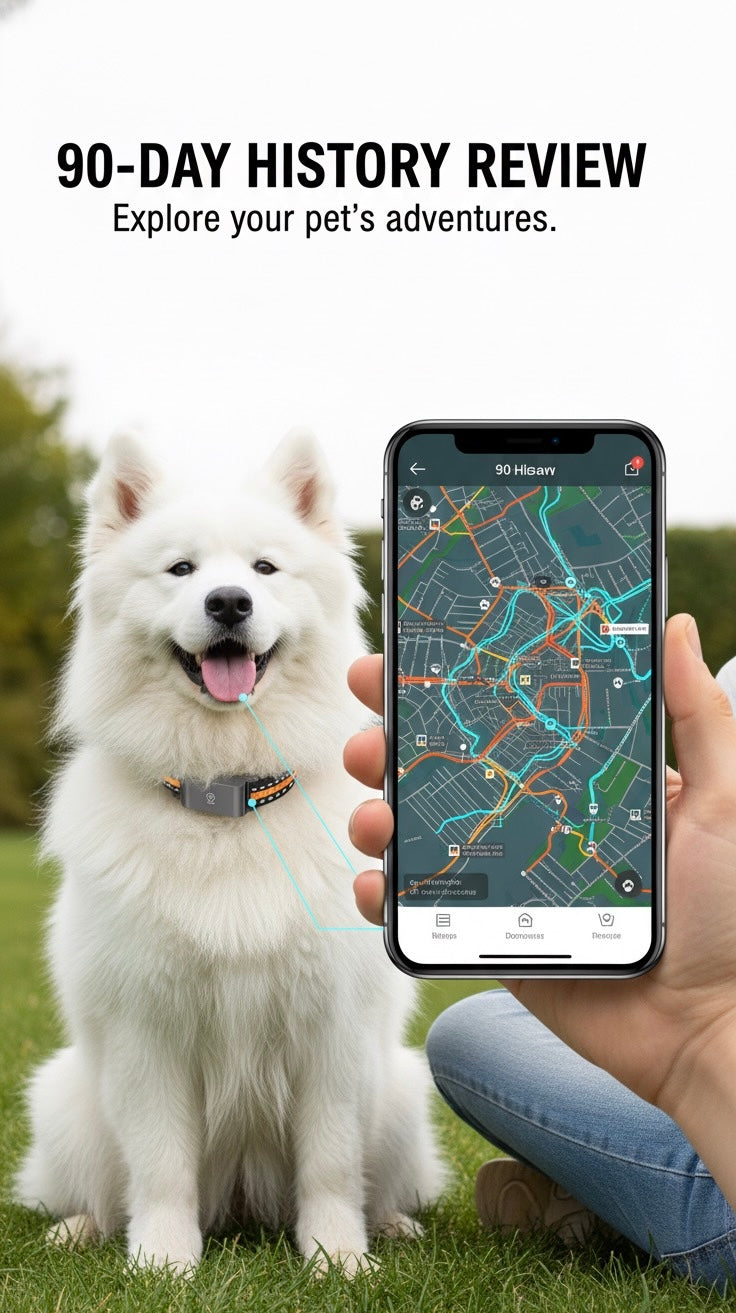 SPYPAW | 4G GPS Tracker Collar - IP67 Waterproof Pet Locator